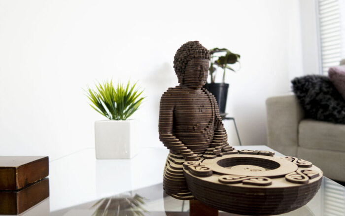Buda Incienso En Madera - Imagen 5